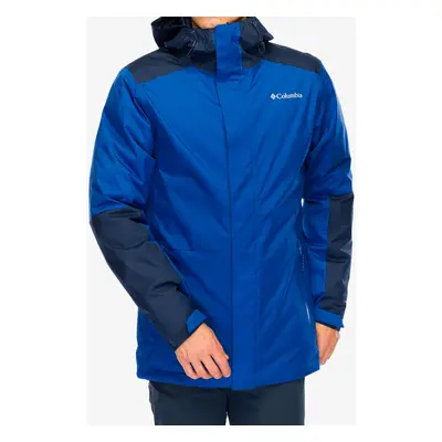 Bunda 3v1 Columbia Point Park Interchange Jacket - mountain blue/collegiate navy