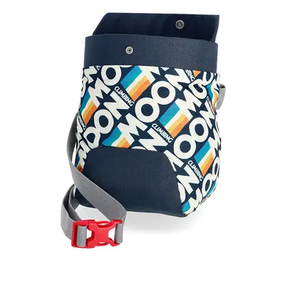 Pytlík na magnézium Moon Climbing Trad Chalk Bag - retro stripe indigo