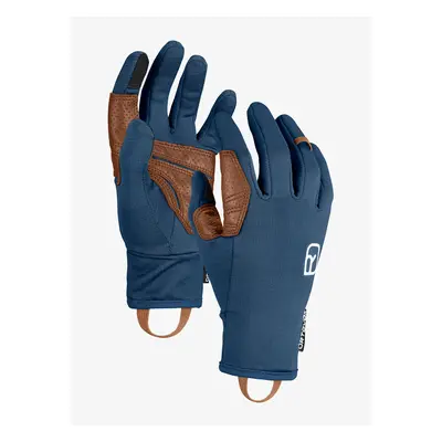 Skialpové rukavice Ortovox Fleece Light Glove - deep ocean