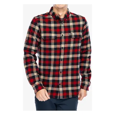 Turistická košile Fjallraven Skog Shirt - dark navy/red