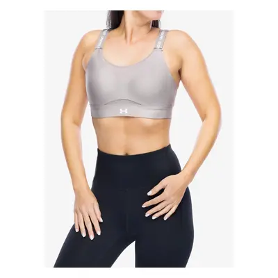 Sportovní podprsenka Under Armour Infinity 2.0 High Sports Bra - tetra gray/white