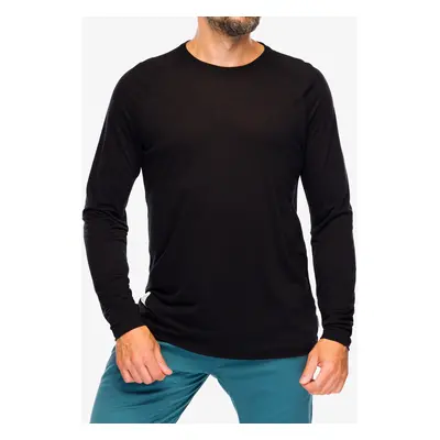 Longsleeve Maloja Traunstein - deep black