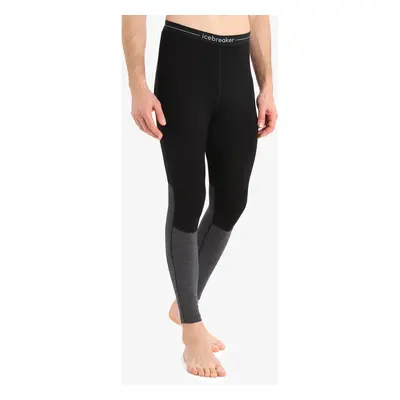 Termolegíny Icebreaker ZoneKnit Leggings - black/jet