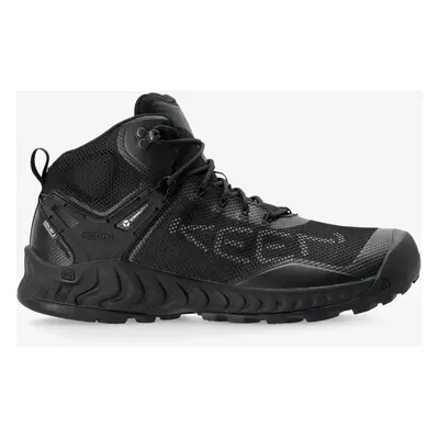 Turistické boty pánské Keen Nxis Evo Mid WP - triple black