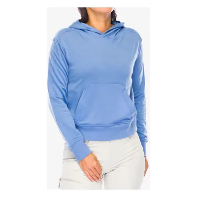 Dámská mikina s kapucí Icebreaker Merino Crush II LS Hoodie - baja