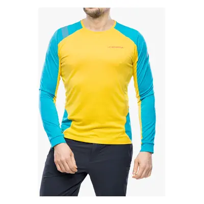 Funkční mikina La Sportiva Beyond Long Sleeve - bamboo/tropic blue