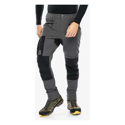 Trekové kalhoty Haglofs Rugged Slim Pant - magnetite/true black