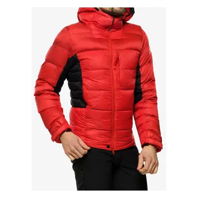 Péřová bunda pánská Berghaus MTN Arete Ultra Down Hoody- goji berry/jet black