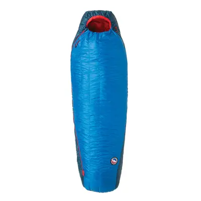 Spací pytel Big Agnes Anvil Horn (198 cm) Long Left - blue/red