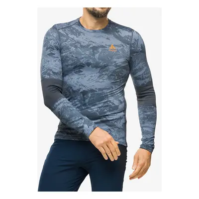 Funkční mikina Odlo Whistler Eco BL Top Crew Neck LS - folkstone gray/india ink