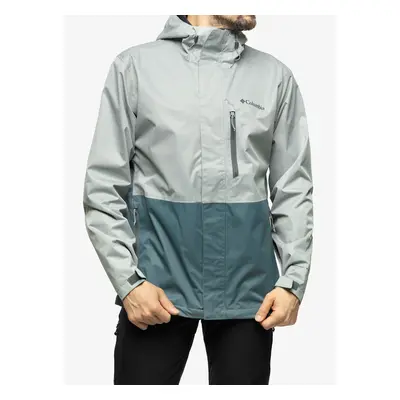 Bunda do deště Columbia Hikebound Jacket - niagara/metal