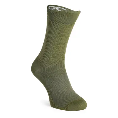 Cyklistické ponožky POC Lithe MTB Sock Mid - epidote green