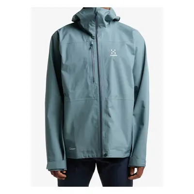 Bunda s membránou Haglofs Front Proof Jacket - steel blue