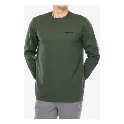 Longsleeve Patagonia L/S P-6 Logo Responsibili-Tee - torrey pine green