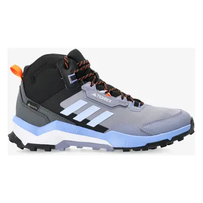 Trekové boty pánské kotníkové adidas TERREX AX4 Mid GTX - silver violet/blue dawn/black