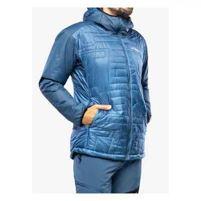 Zateplená bunda adidas TERREX Xperior Varilite PrimaLoft Hooded Jacket - wonder steel