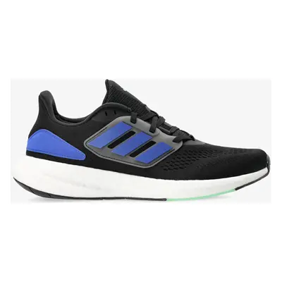 Boty na běhání pánské adidas Pureboost - black/blue/white