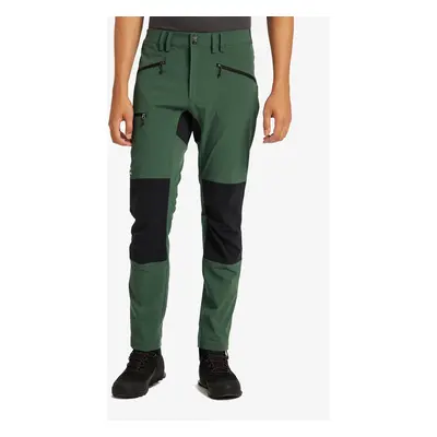 Trekové kalhoty pánské Haglofs Mid Slim Pant - fjell green/true black