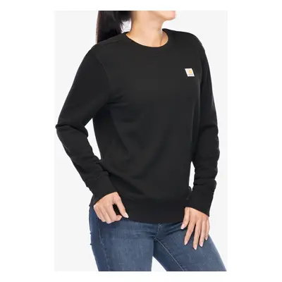 Dámská mikina bez kapuce Carhartt French Terry Crewneck Sweatshirt - black