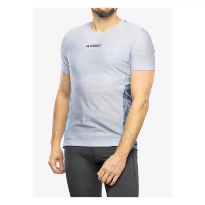 Běžecké triko adidas TERREX Agravic Pro Trail Running T-Shirt - blue dawn/wonder steel