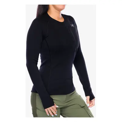 Dámská funkční mikina Arcteryx Kyanite Baselayer Crew Neck - black