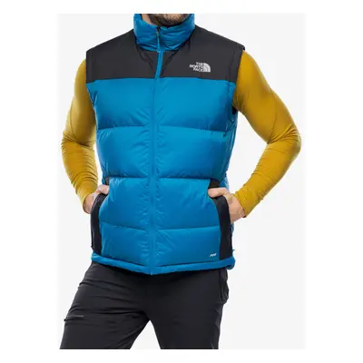 Péřová vesta The North Face Diablo Down Vest - adriatic blue/tnf black