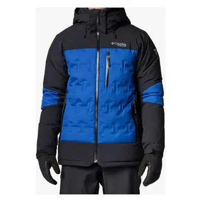 Lyžařská bunda Columbia Wild Card IV Down Jacket - mountain blue/black