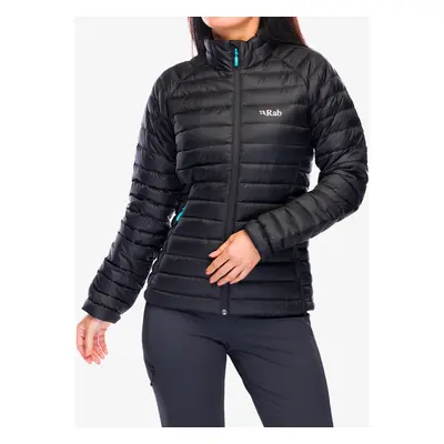 Dámská péřová bunda Rab Microlight Jacket - black