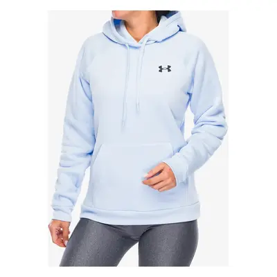 Dámská mikina s kapucí Under Armour Armour Fleece Hoodie - nimbus blue/black