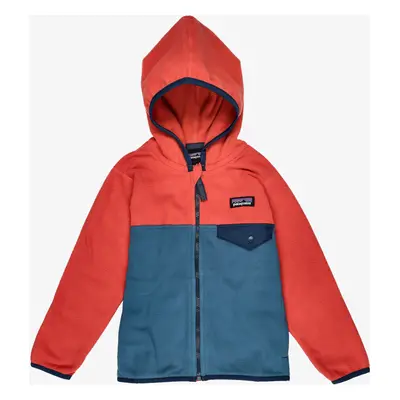 Dětská mikina Patagonia Micro D Snap-T Jacket - wavy blue