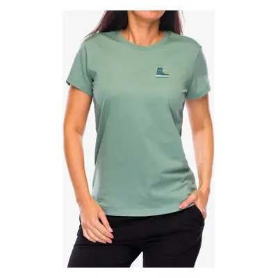 Bavlněné tričko dámské Helly Hansen F2F Organic Cotton Tee 2.0 - cactus