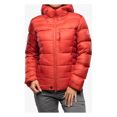 Dámská péřová bunda Berghaus MTN Arete Ultra Down Hoody - goji berry/haute red