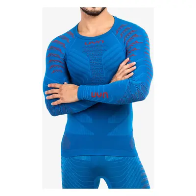 Funkční mikina UYN Resilyon UW Shirt LS Round Neck - blue/red