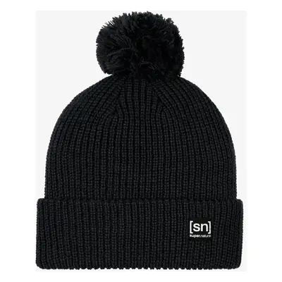 Zimní čepice Super.natural Pom Beanie - jet black