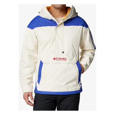 Zateplená bunda Columbia Challenger II Insulated Pullover - chalk/clematis blue