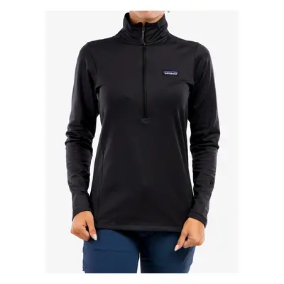 Dámská fleecová mikina Patagonia R1 Daily Zip Neck - black/x-dye