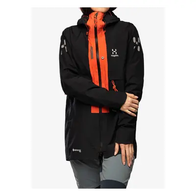 Dámská nepromokavá bunda s membránou Haglofs L.I.M ZT Trek GTX Pro Jacket - true black/zenith re