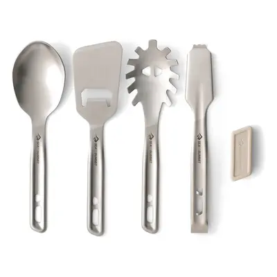 Jídelní příbor Sea to Summit Detour SL Steel Utensil Set 4P