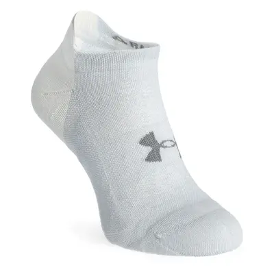 Běžecké ponožky Under Armour ArmourDry Run No Show - wht/gry