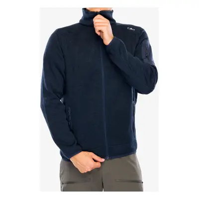 Fleecová mikina CMP Perl Jacket Knitted - b.blue/antracite