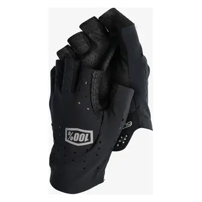 Rukavice bez prstů 100% Sling Bike Short Finger Gloves - black