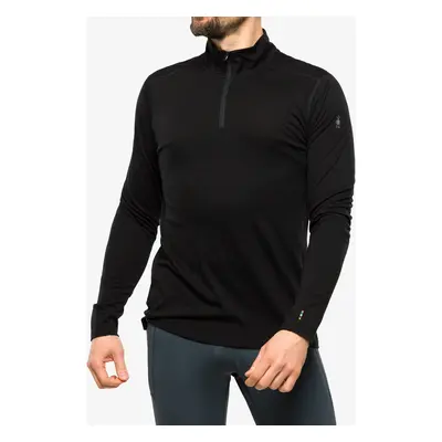 Funkční mikina Smartwool Classic Merino Base Layer 1/4 Zip Boxed - black