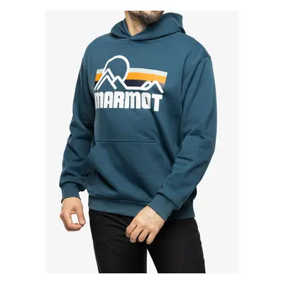 Pánská mikina s kapucí Marmot Coastal Hoody - dusty teal