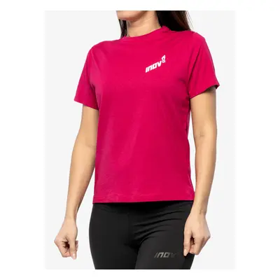 Dámské tričko s potiskem Inov-8 Graphic Tee SS Skiddaw - pink