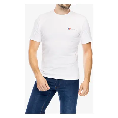 Tričko s potiskem Berghaus Mtn Lineation SS Tee - pure white