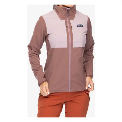 Softshellová bunda dámská Patagonia R2 CrossStrata Jacket - dulse mauve