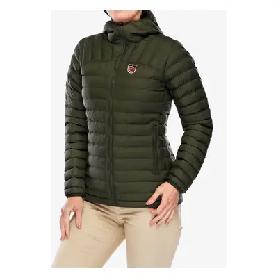 Zateplená bunda dámská Fjallraven Expedition Latt Hoodie - deep forest