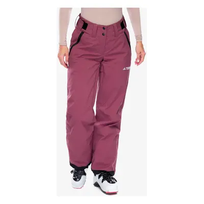 Lyžařské kalhoty dámské adidas TERREX Xperior 2L Insulated Stretch Pants - quiet crimson/white