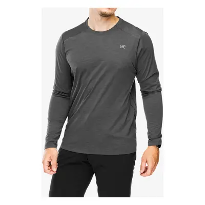 Mikina na běhání Arcteryx Cormac Crew Neck Shirt LS - blk heather