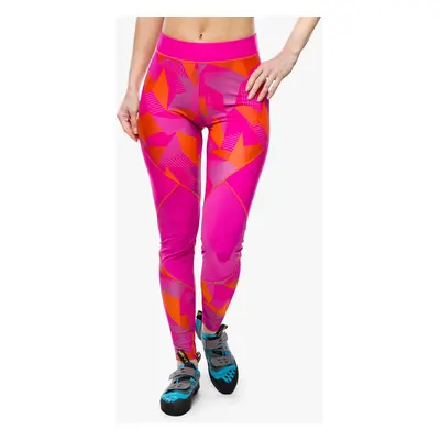 Lezecké legíny La Sportiva Dimension Tights - springtime/cherry tomato